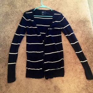 American Eagle Navy Blue Cardigan Medium